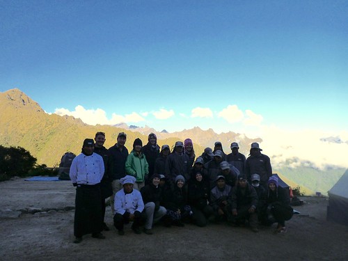 Our group with the porters